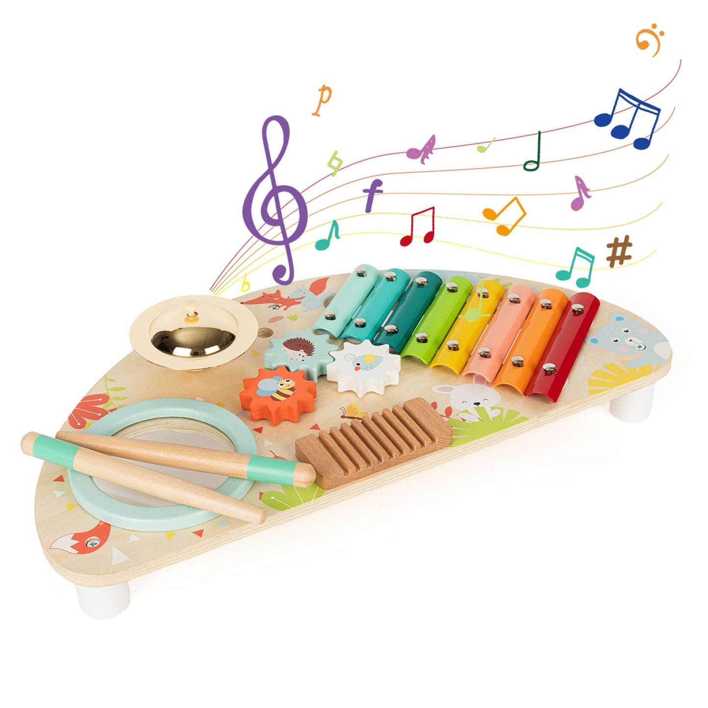 Baby Instruments To 12 Months Toys wooden Percussion